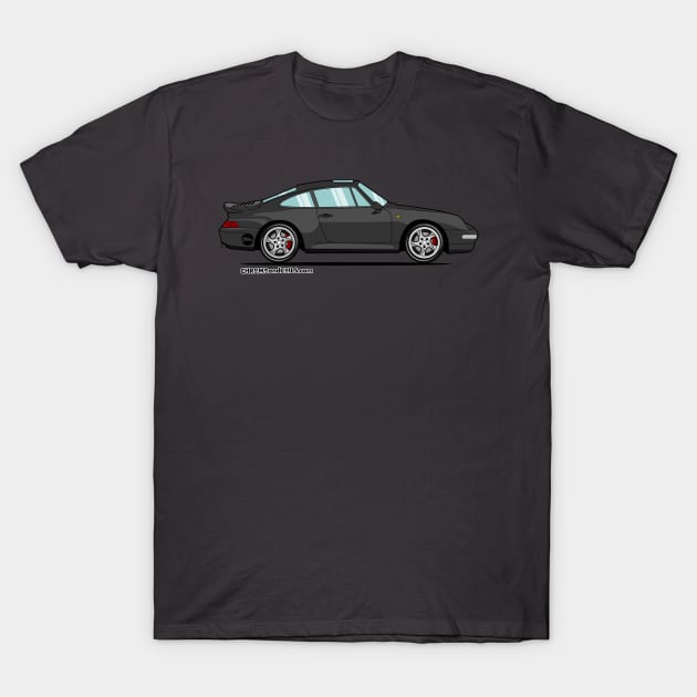 1998 Sport Car 993 T-Shirt by CC I Design